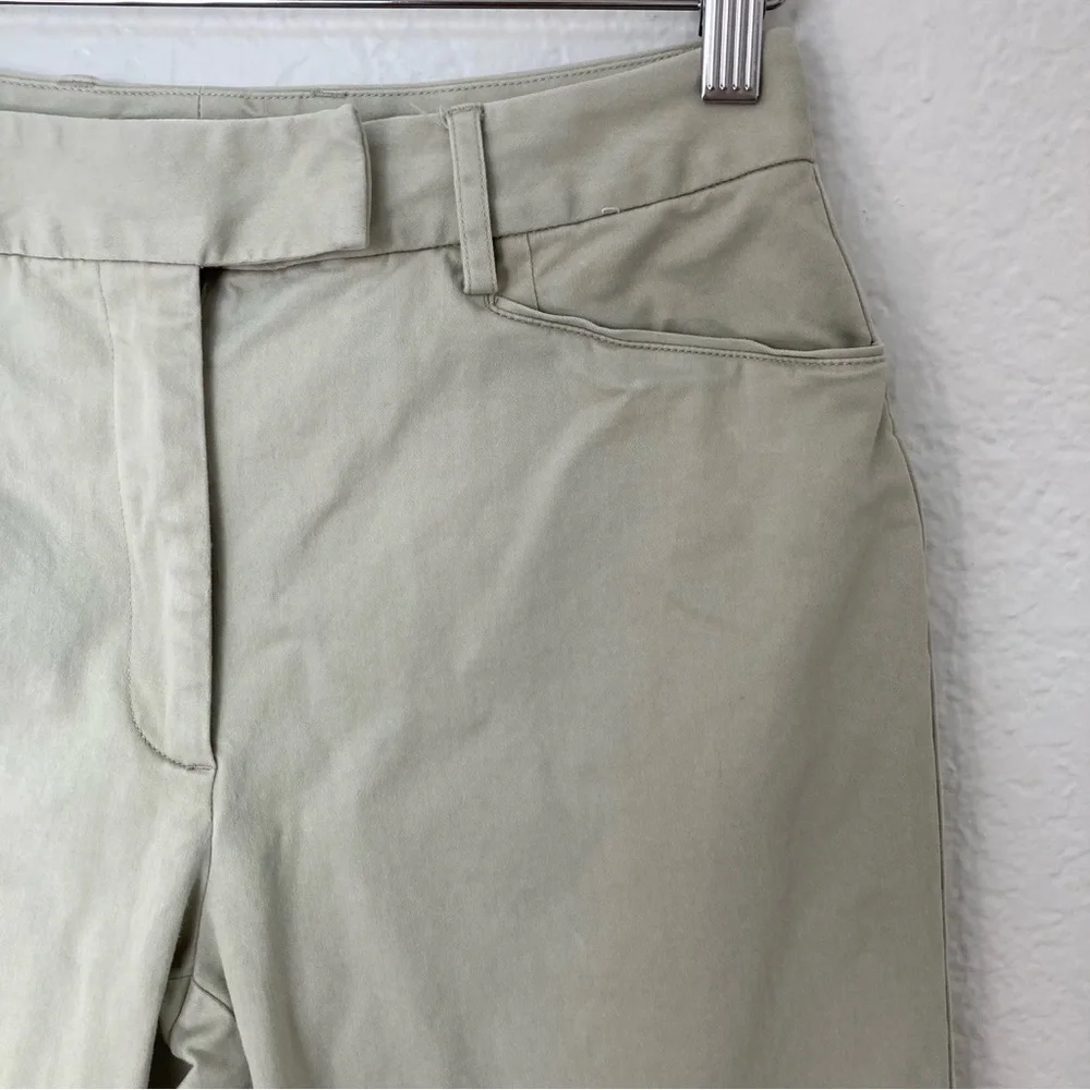 Talbots Petites Light Beige Stretch Straight Leg Dress Pants, Size 6 - Picture 2 of 5